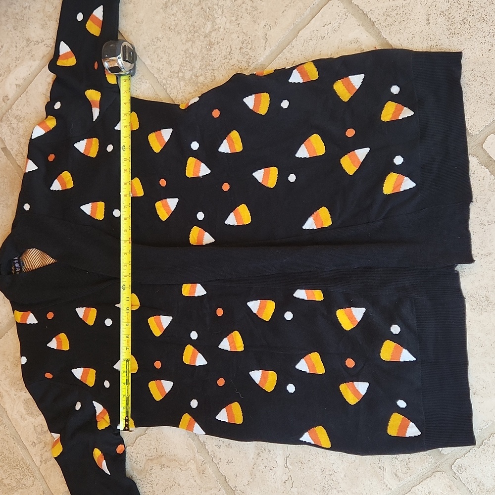 Backstitch Bruja Candy Corn Sweater Size 3X - Picture 11 of 15